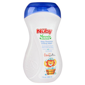 Nuby 努比 婴儿洗发沐浴二合一 200ml 折6元(买4免2)