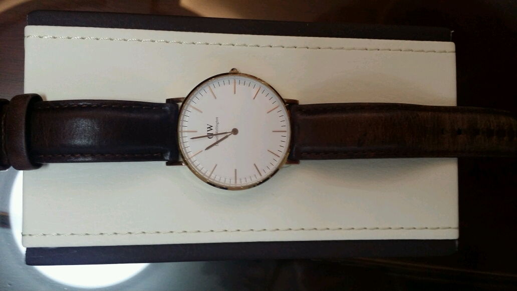 Daniel Wellington 0507DW 女士手表 棕色表带