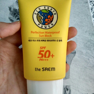 the Saem 得鲜 生态地球能量日常防晒霜 SPF50+ PA++