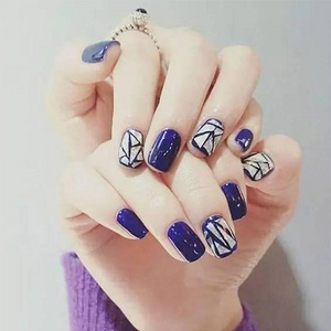 Glass Nails 玻璃纸美甲