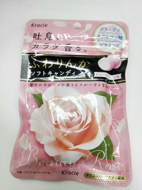 日本 KRACIE 玫瑰香体软糖 32g