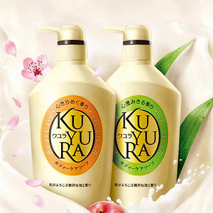 可悠然 花漾之恋+碧野悠悠沐浴露套装550ml*2瓶