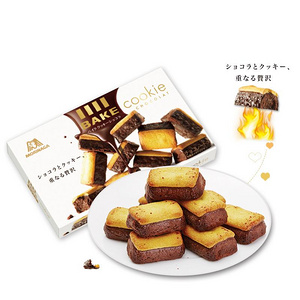 日本森永 黄油巧克力曲奇饼干
