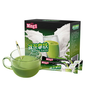 Mings 日式抹茶拿铁奶茶