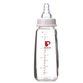 PIGEON 贝亲AA86 标准口径玻璃奶瓶 200ML 33.5元包邮