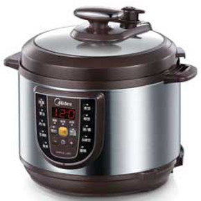 美的 W12PCS505E 多功能电压力锅 5L/双胆 199元(平时299元)