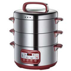 华北：美的 SYS28-22 不锈钢多功能电脑版 电蒸锅 257元包邮(307-50)