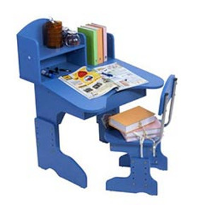 空间大师 MZ5988bl 蓝色儿童学习套桌 219包邮(329-100-10)