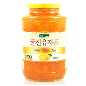 限华北：KJ凯捷国际 进口蜂蜜柚子茶1kg 折29.9元(39.9，199-50)