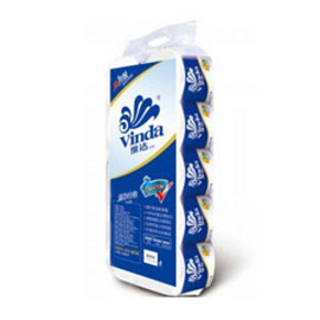 囤货啦：维达 V4069 蓝色经典140克 10卷 折11.2元(19.9，180-80)