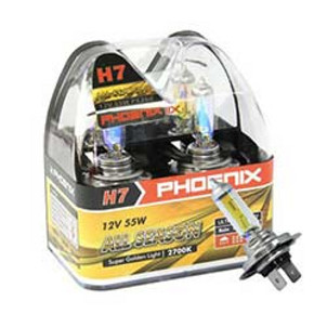 菲尼克斯(PHOENIX)H7 黄金眼AS 55W汽车灯泡 52元包邮(5折)