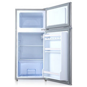 租房利器：威力 BCD-112M4 112升双开门冰箱  599元包邮