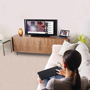 罗技(Logitech) K400 无线触控键盘 129元包邮