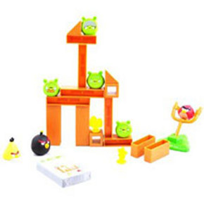 美泰 Mattel Games 愤怒的小鸟 W2793 木桩版 39元