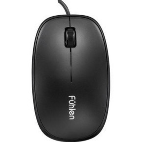 限华东：Fuhlen 富勒 L105 有线光电鼠标 14元(19-5，经济送包邮)