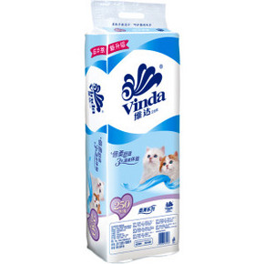华中地区：Vinda维达 柔滑系列3层250节10卷 折12.6元(16.9，199-50)