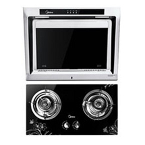 美的(Midea)CXW-200-DJ213 近吸式吸油烟机 + 燃气灶 1499元包邮
