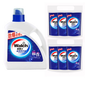 华北：威露士 全效洗衣液 3kg+500ml*3*2组(合计6L) 折44元(78，180-80)