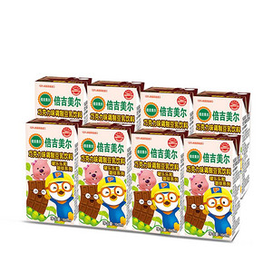 vegemil 倍吉美尔 调制含钙儿童豆乳饮料 190ml*8*2 29元包邮(79-50券/买1送1)