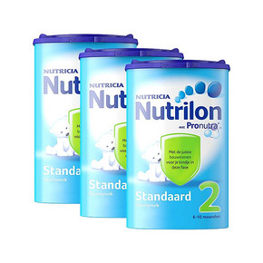 Nutrilon 荷兰牛栏婴儿配方奶粉2段 850g*6罐 折80.8元/罐(299-40券)