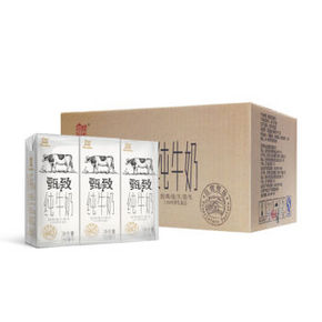 辉山 甄致纯牛奶 250ml*24盒 39元