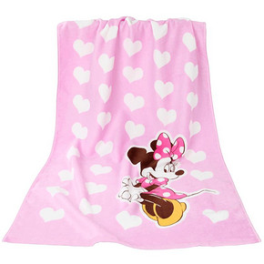 Disney 儿童纯棉粉嫩浴巾 60*120cm 39.9元包邮(79.9-40券)