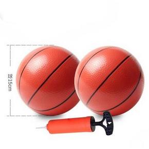宏登 儿童户外运动篮球*2个+打气筒 5.9元包邮(15.9-10券)