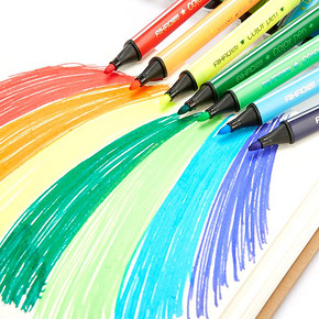 爱好 儿童水洗彩色画笔 12色 5.2元包邮(8.2-3券)