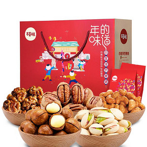 0点开抢# 百草味 小伙伴的鞭炮 1478g 128元包邮(138-10券)