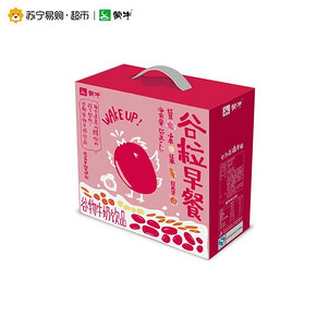 蒙牛 红谷风味牛奶 谷粒早餐牛奶饮品 250ml×12盒 22元