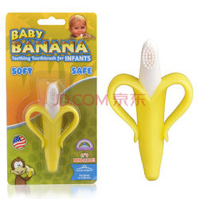 baby banana 香蕉宝宝 牙胶婴儿软硅胶磨牙棒 37.6元(33+4.6)