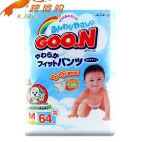 GOO.N 大王 维E系列 婴儿纸尿裤 M64片 59元(2件起购)