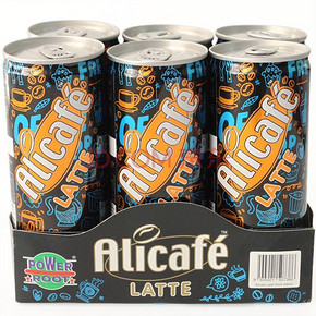 Alicafe 啡特力 拿铁罐装咖啡饮料 240ml*6 折17.5元