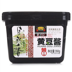 老才臣 酱 黄豆酱 350g 折6.8元(13.5，5件5折)