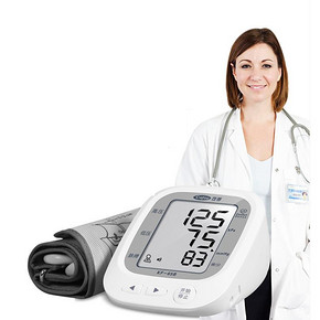 好护士 家用上臂式全自动电子量血压 58元包邮(118-60券)