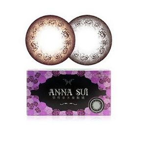 Anna sui 安娜苏系列月抛彩色隐形眼镜 2片 98元包邮
