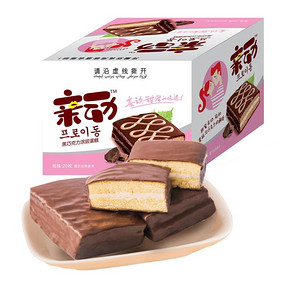 美味可口# 米老兄 经典黑巧克力夹心蛋糕 600g 18.9元包邮(28.9-10券)