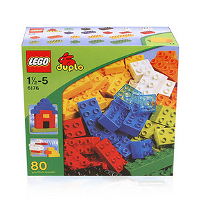 培养创造力# LEGO 乐高 得宝系列 80粒 159元包邮(159+16.9-16.9券)