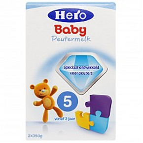 Hero Baby 婴儿配方奶粉 5段 700g 69.9元