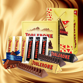 Toblerone 瑞士三角 巧克力礼盒 600g*2盒 138元包邮(276，买1送1)