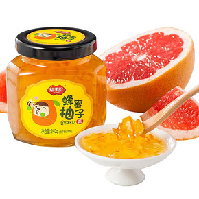 酸甜好滋味# 福事多 蜂蜜柚子茶240g 4.9元包邮(12.9-8券)