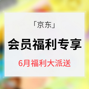 6月送福利# 京东  会员福利专享  每月1日大礼包福利派送