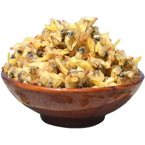 前1分钟# 野生蛤蜊肉海鲜蚬子干250g*3件 31.9元