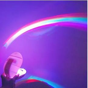 发现好东西# 十级网红神器——韩国创意彩虹投影灯 有了它 还要什么滤镜？