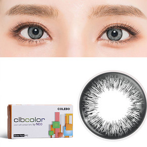 时尚闪耀# 科莱博 小黑环美瞳年抛隐形眼镜2片装  38元包邮(58-20券)