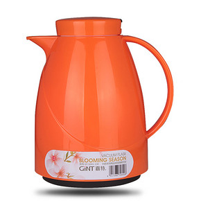 长效保温# 嘉特 按压玻璃胆真空保温壶1.3L  19元包邮(39-20券)