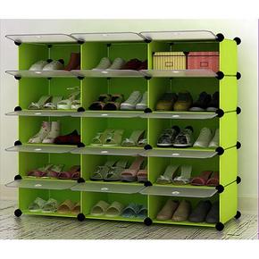 悦享空间# 简易鞋架组合创意鞋子收纳柜15格 94元（134-40券）