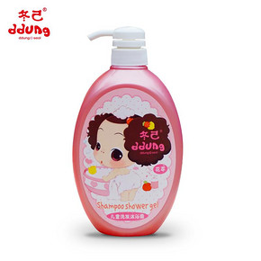 温和不刺激# 韩国冬己 儿童洗发沐浴二合一750ml  19元包邮(39-20券)
