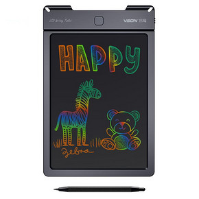 健康环保# VSON乐写彩色液晶手写板绘画涂鸦电子板9寸  89元包邮(119-30券)