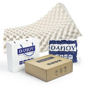 透气舒适# Dayjoy 泰国进口天然橡胶枕头 35元包邮(85-50券)